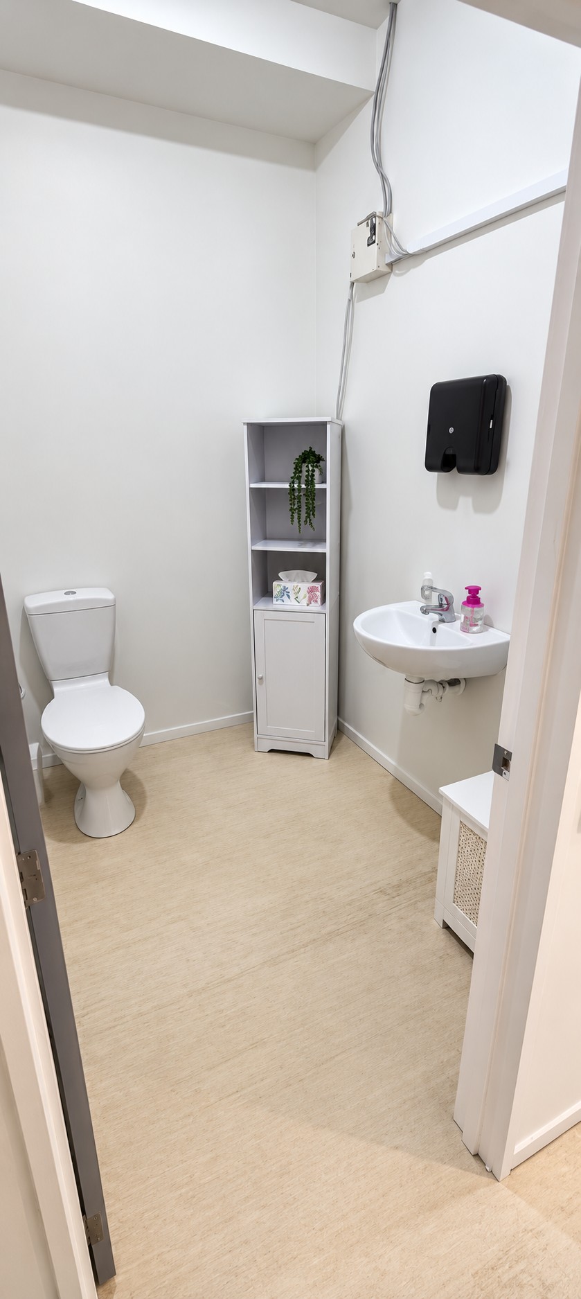 Dedicated bathroom at TAS HUB, Washdyke, Timaru